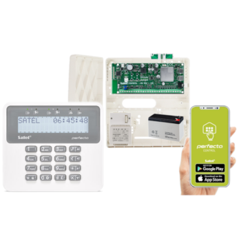 ZESTAW ALARMOWY SATEL PERFECTA 32 LTE SET-A PRF-LCD